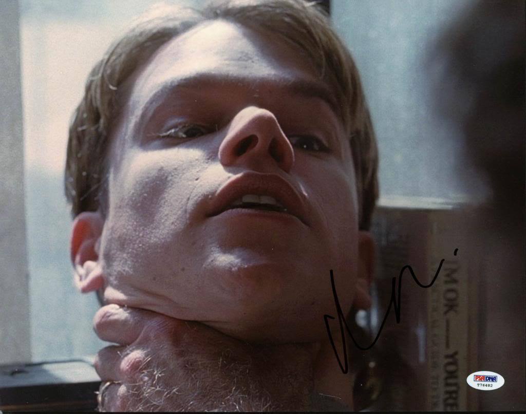 Matt Damon Good Will Hunting Signed Authentic 11X14 Photo Poster painting PSA/DNA #T76482