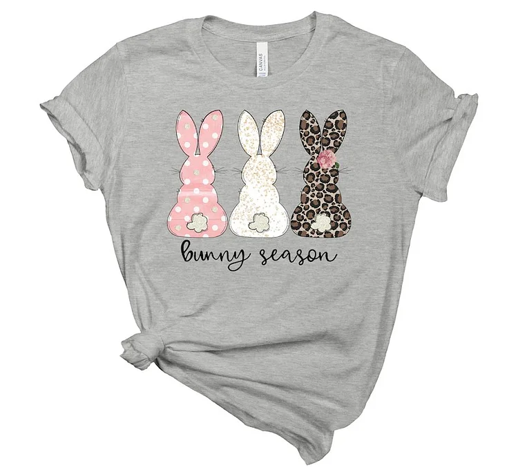 Easter Leopard Bunny T-Shirt