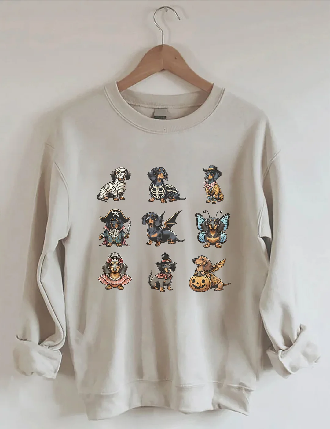 Dachshund Halloween Sweatshirt