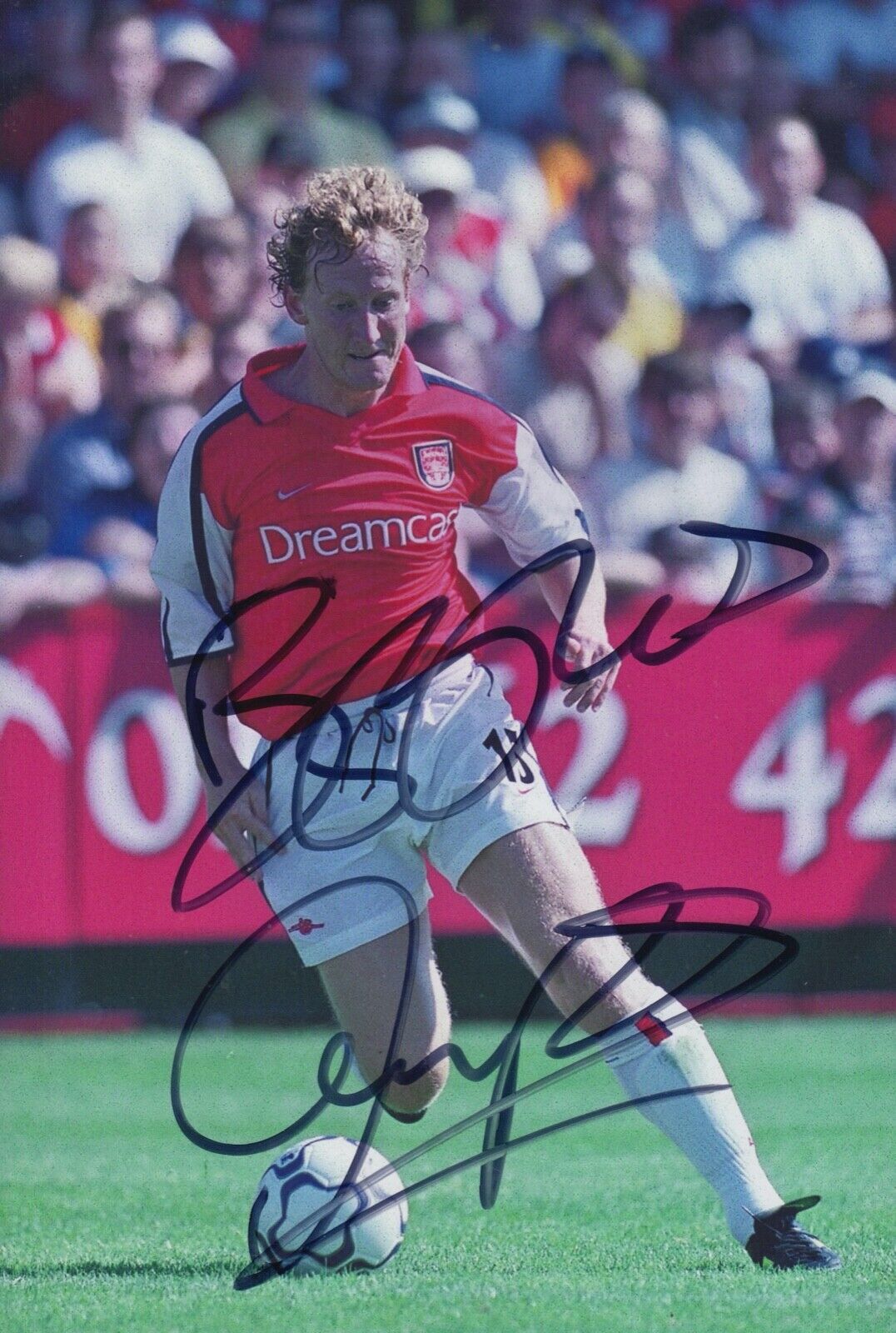 Ray Parlour Hand Signed 12x8 Photo Poster painting - Football Autograph - Arsenal 2.