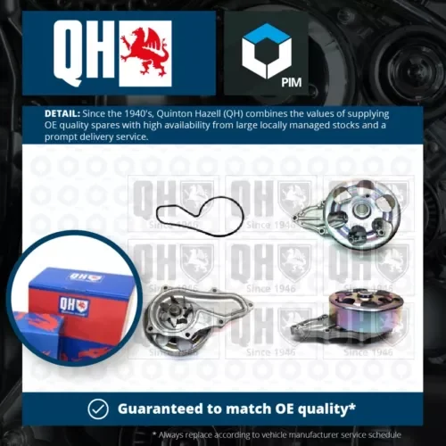 Water Pump fits HONDA ACCORD 2.0 03 to 08 Coolant QH 19200RBB003 19200RBB013 New Parts