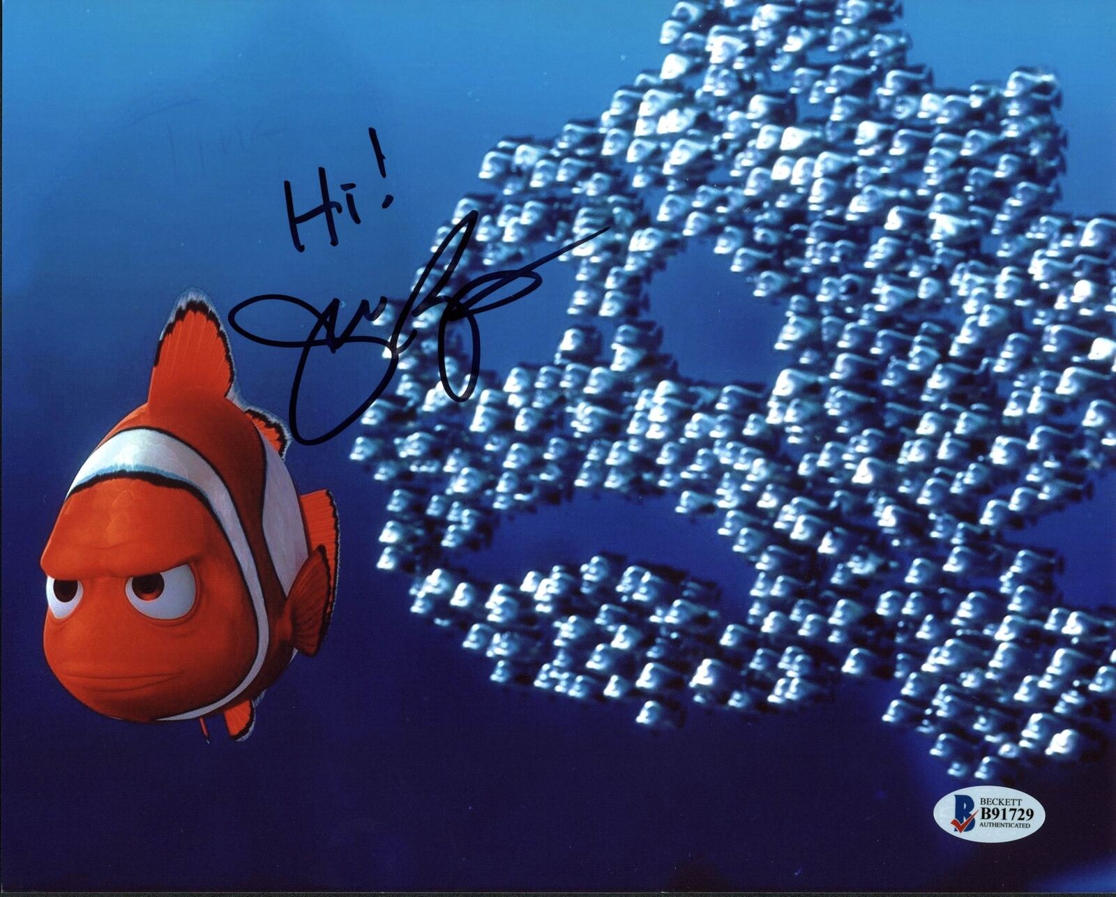 John Ratzenberger Finding Nemo Authentic Signed 8X10 Photo Poster painting BAS #B91729