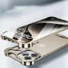 Aluminum Alloy Irregular Shape Frameless Phone Case (iPhone Compatible)