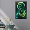 (40*70cm)Horror Girl - Round AB Drill Diamond Painting