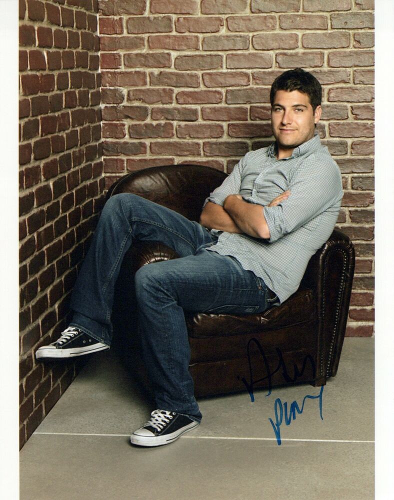 Adam Pally head shot autographed Photo Poster painting signed 8x10 #3