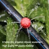 500Pcs 1/4 Inch Adjustable Drip Irrigation Emitters for Balcony Yard Greenhouse