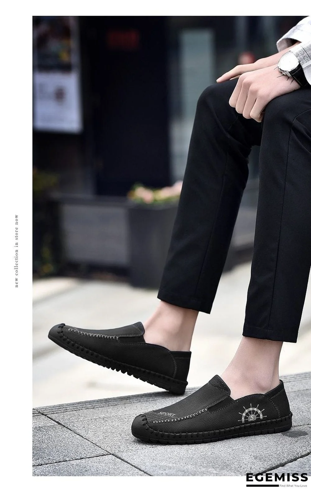 Casual Shoes Fashion Men's Shoes Casual Driving Shoes Soft Moccasins Flats Footwear Men Loafers | EGEMISS