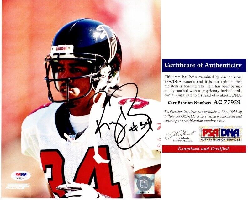 Ray Buchanan Signed - Autographed Atlanta Falcons 8x10 inch Photo Poster painting - PSA/DNA COA