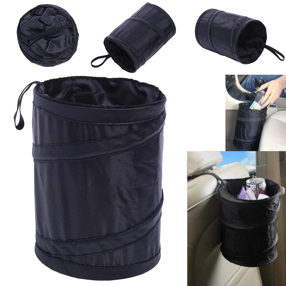 

Portable Collapsible Car Trash Pop up Leak Proof Travel Trash bin box bag, 501 Original