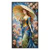 Victorian Beauty-11CT Stamped Cross Stitch 40*70cm/15.75*27.56in(Big Size)