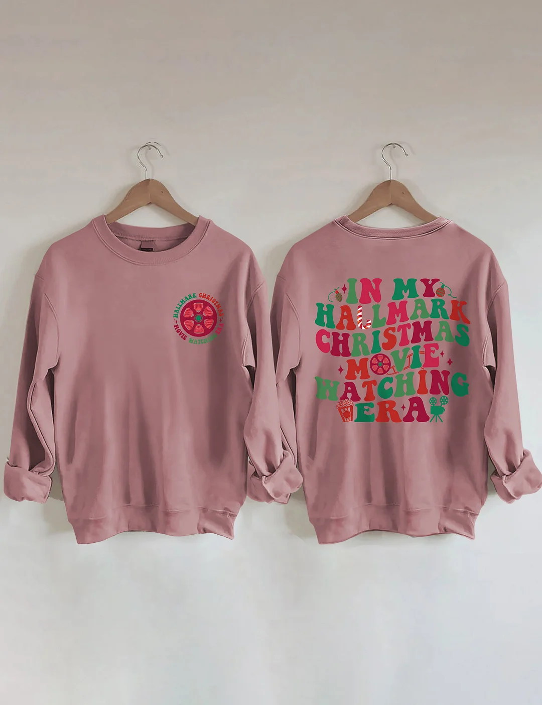 Christmas Movie Watching Era Sweatshirt