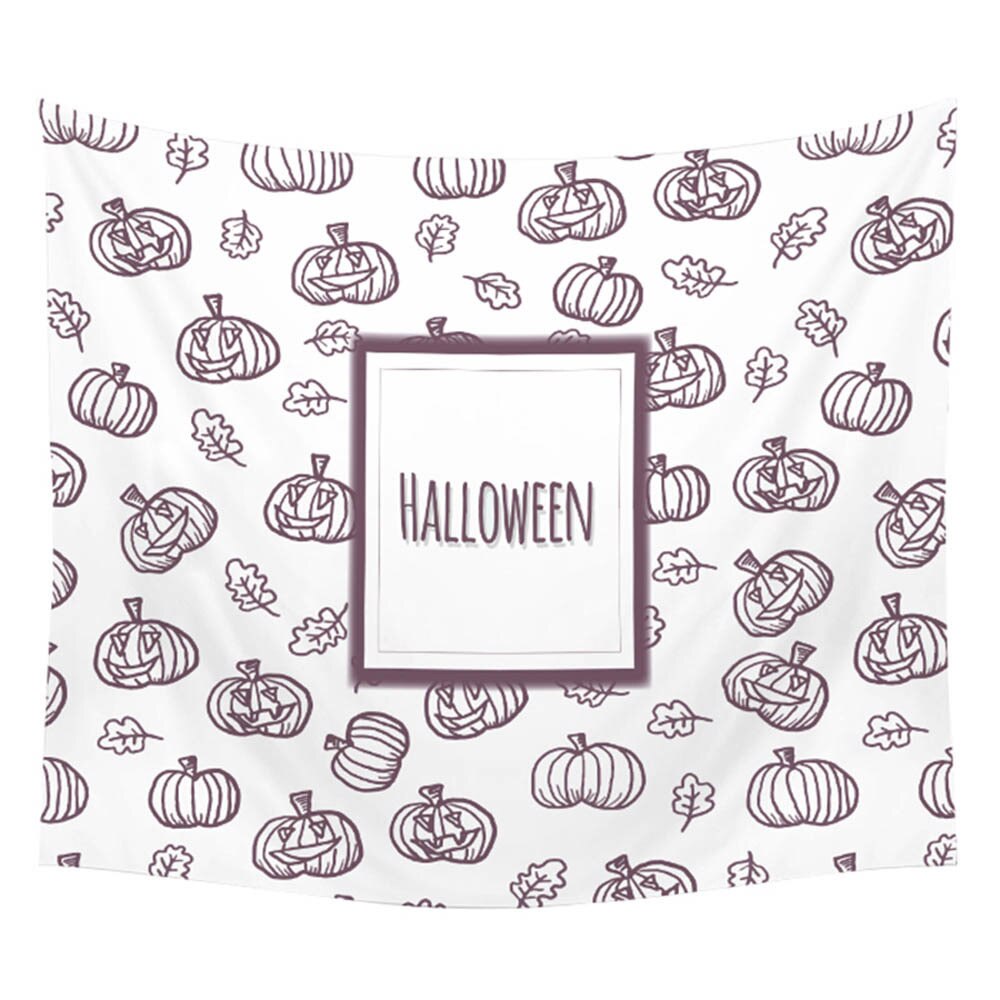 

Wall Tapestry - Pumpkin Halloween-150*130cm, 501 Original