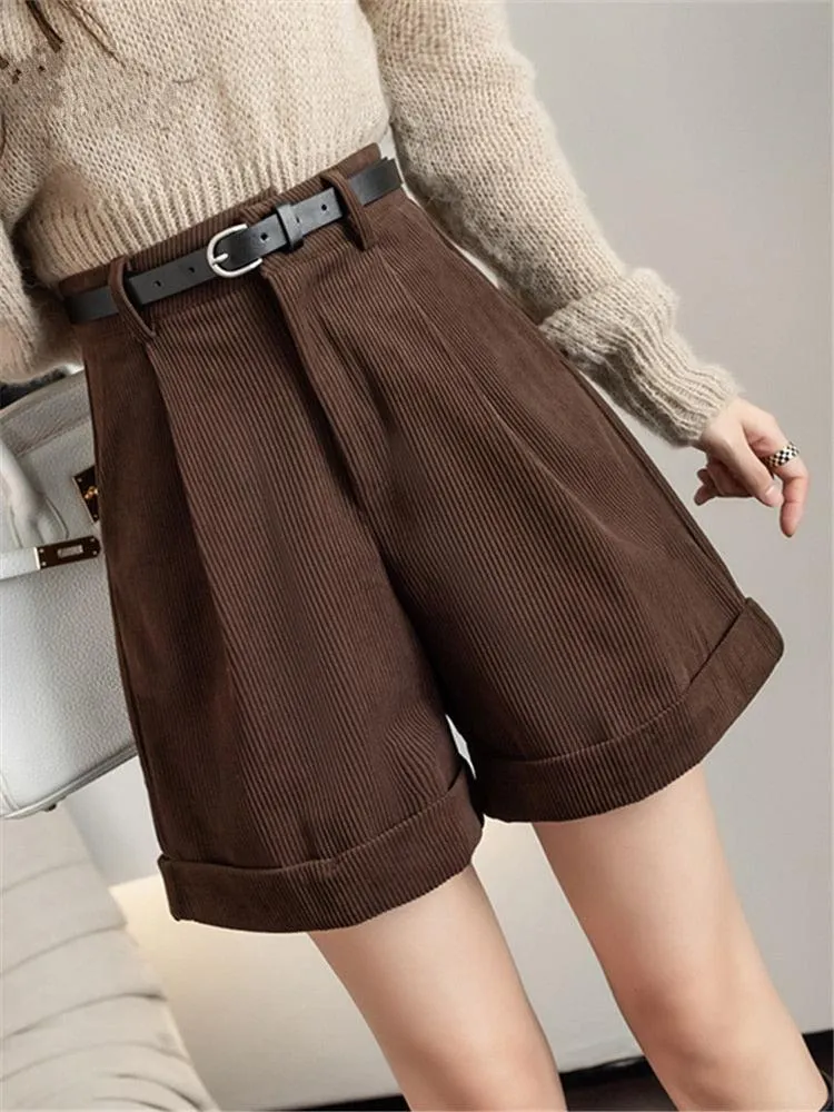 Brownm Academia High Waist Shorts