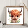 Cute Calf - 18CT Stamped Cross Stitch 30*30cm/11.81*11.81in