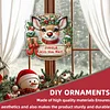 Diamond Painting Acrylic Reindeer Pendant Kits for Home Wall Decor