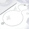 Pet&lsquo;s Footprint Pendant Necklace 925 Sterling Silver