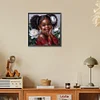 >SALE<5D DIY Full Round Drill Diamond Painting Girl Kit Home Decor Art Craft 30x30cm
