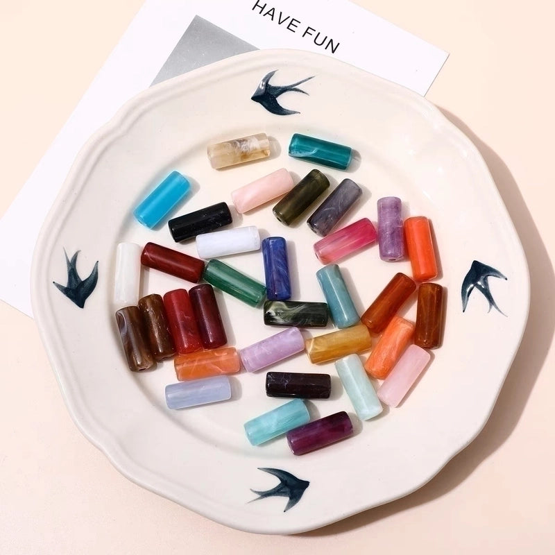 20 PCS/Package Arylic Gradient Color Beads