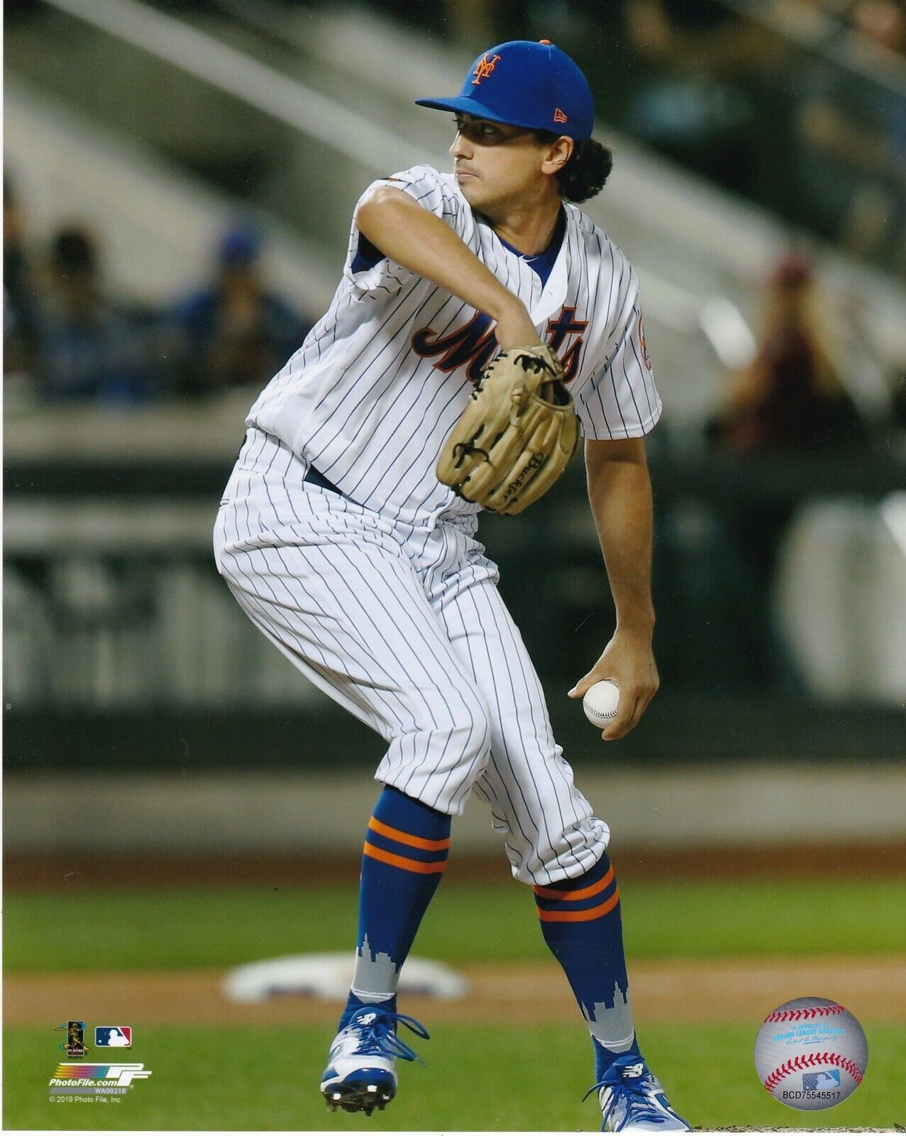 DANIEL ZAMORA NEW YORK METS Photo Poster paintingFILE LICENSED ACTION 8x10 Photo Poster painting