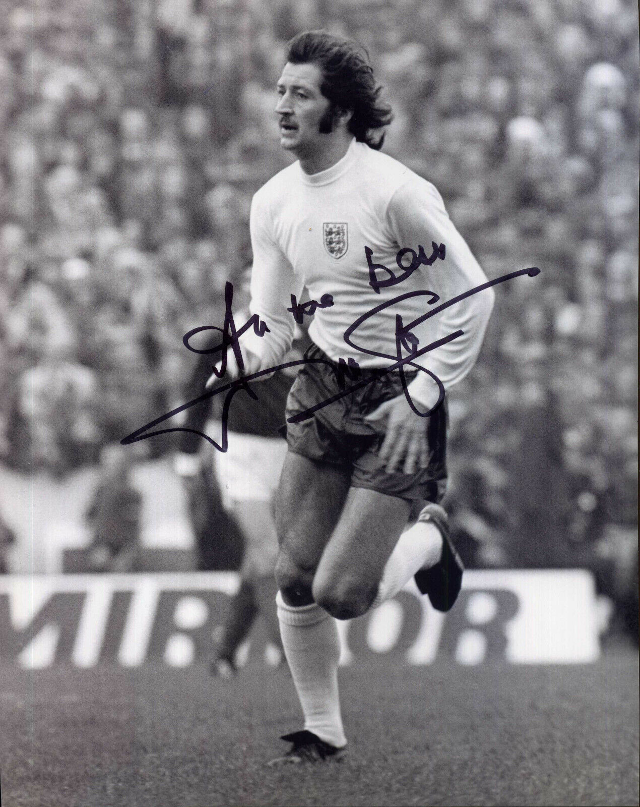 FRANK WORTHINGTON Signed Photo Poster paintinggraph - LEICESTER CITY Football Player - Preprint