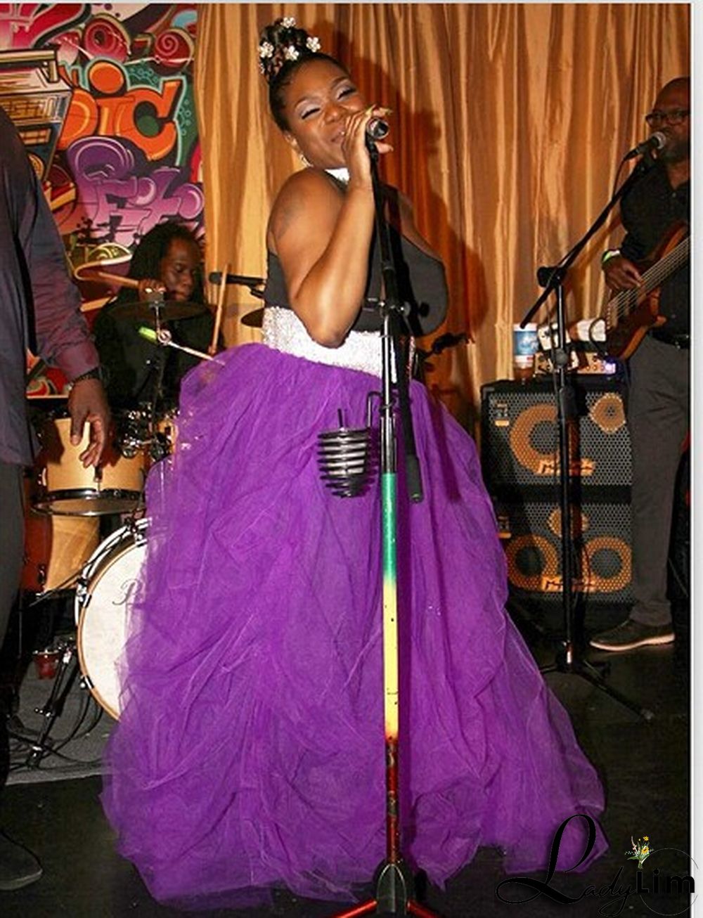 High Waist Elastic Casual Mesh Puffed Women's Skirt tutu Lady Tulle Skirt