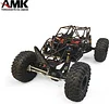 AMK Steel Tube Protective Frame with Metal Chassis Roll Cage Shockpoof 1/10 RC Crawler Body for Axial Wraith 90018 90020 90031 Upgrade Parts