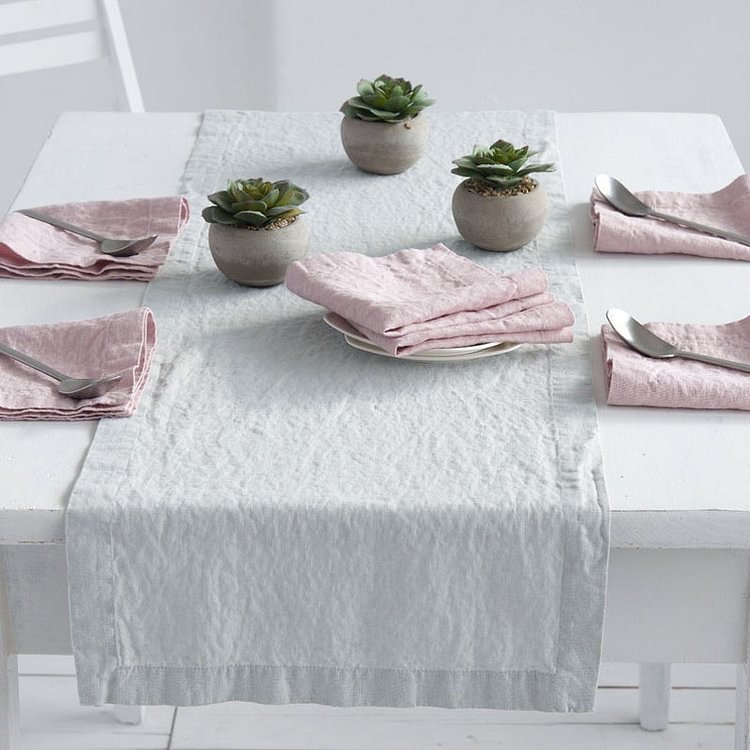Linen Table Runners-ChouChouHome