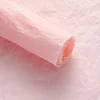 5PCS Plain Color Rubbing Gift Package Flower Wrapping Paper