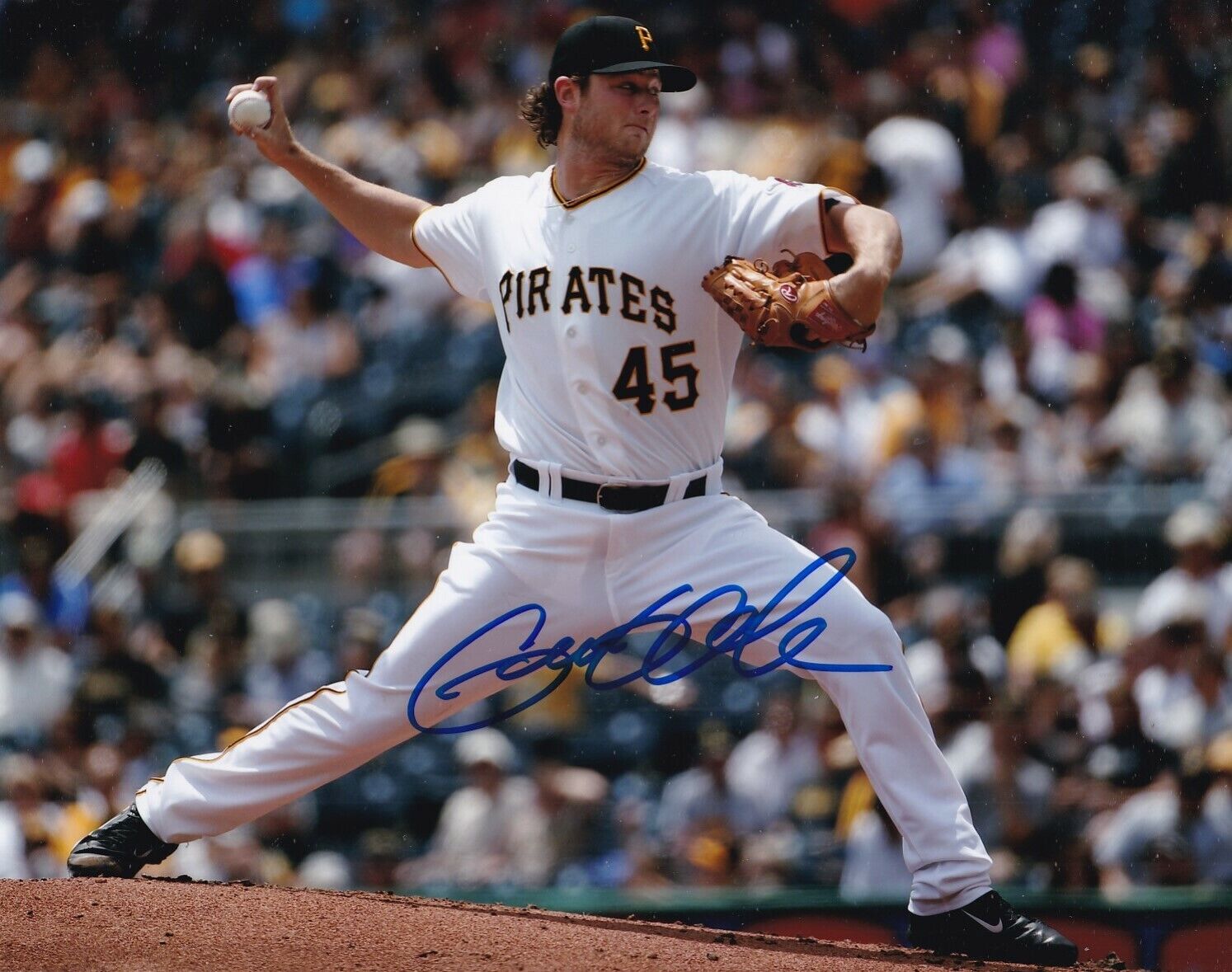 GERRIT COLE SIGNED AUTOGRAPH 8X10 Photo Poster painting PITTSBURGH PIRATES