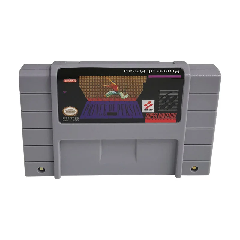 Prince of Persia SNES For Super Nintendo Entertainment System - 16 Bit US Version Game Cartridge