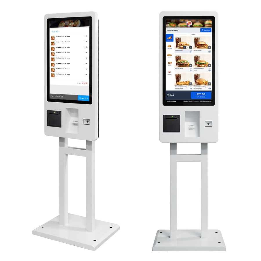QR code or barcode scanner i3-4th 4G 64GB RFID wall mount multi touch ...