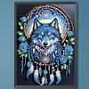 (US Only)Wolf - Diamond Painting - Partial Special Shaped Drill (Canvas|30*40cm)
