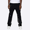 Casual Paint Splatter Flare Sweatpants Trousers