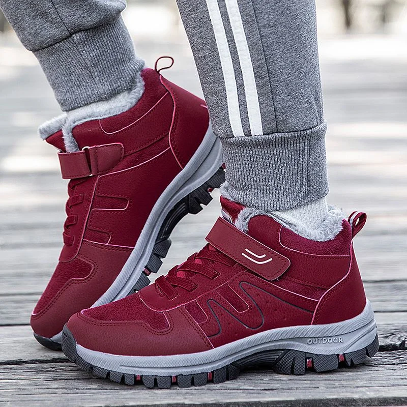 Women Shoes Fur Anti-slip Orthopedic Snow Boots