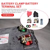 Battery Clamp Connector Positive Negative Battery Post Terminal Wire Cable Clamp