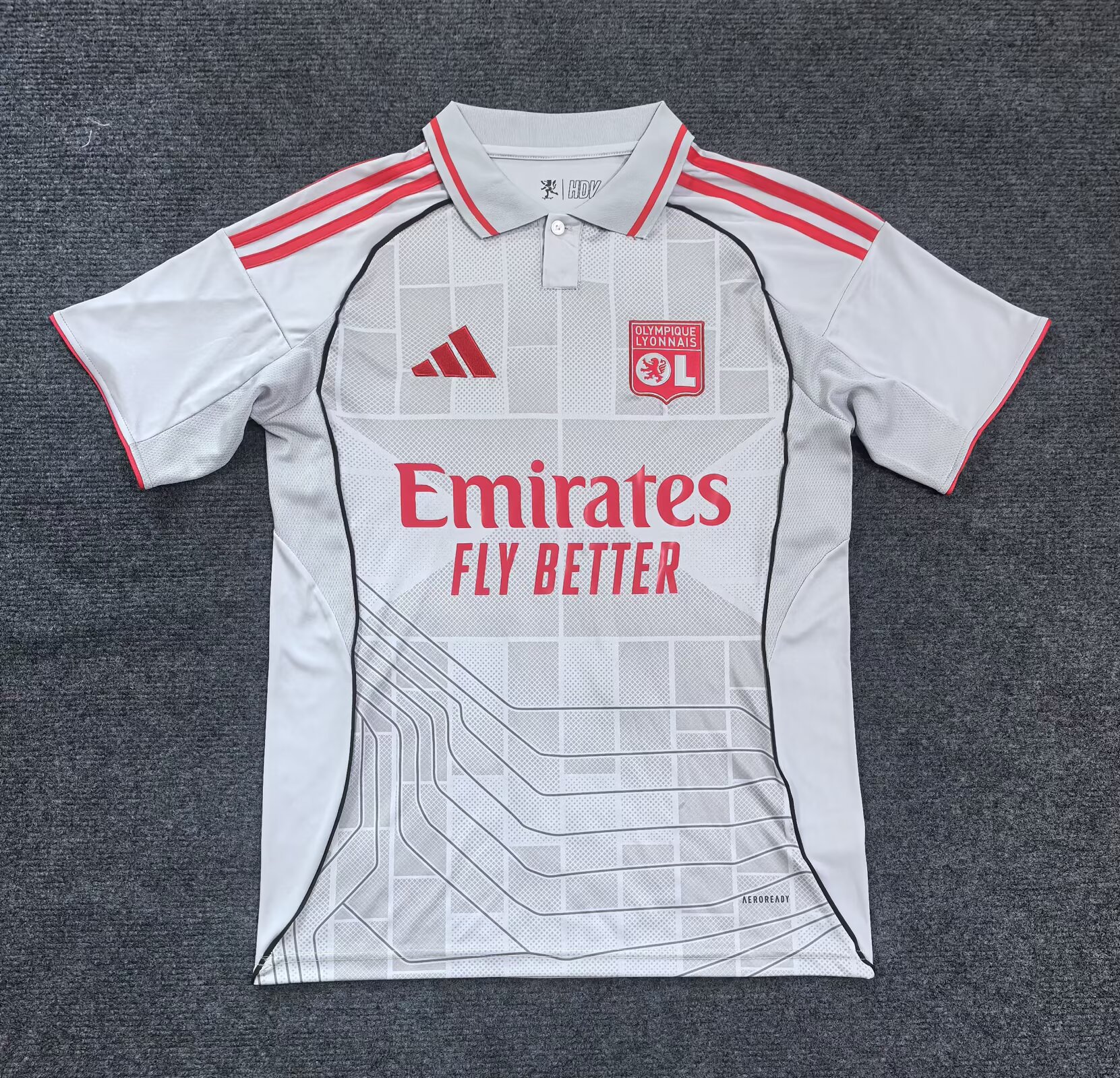 25/26 Lyon Third Away Football Shirt Thai Quality