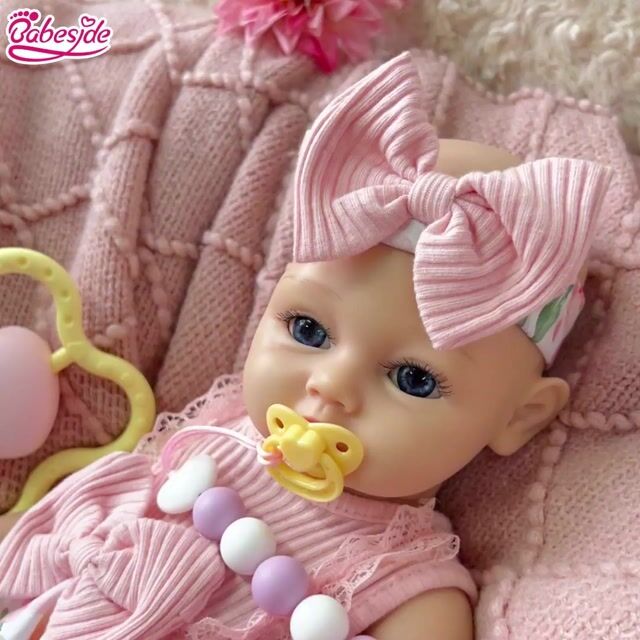 [Snuggle into Spring]Babeside Phoebe 16" Realistic Silicone Quiet Baby Little Infant Girl