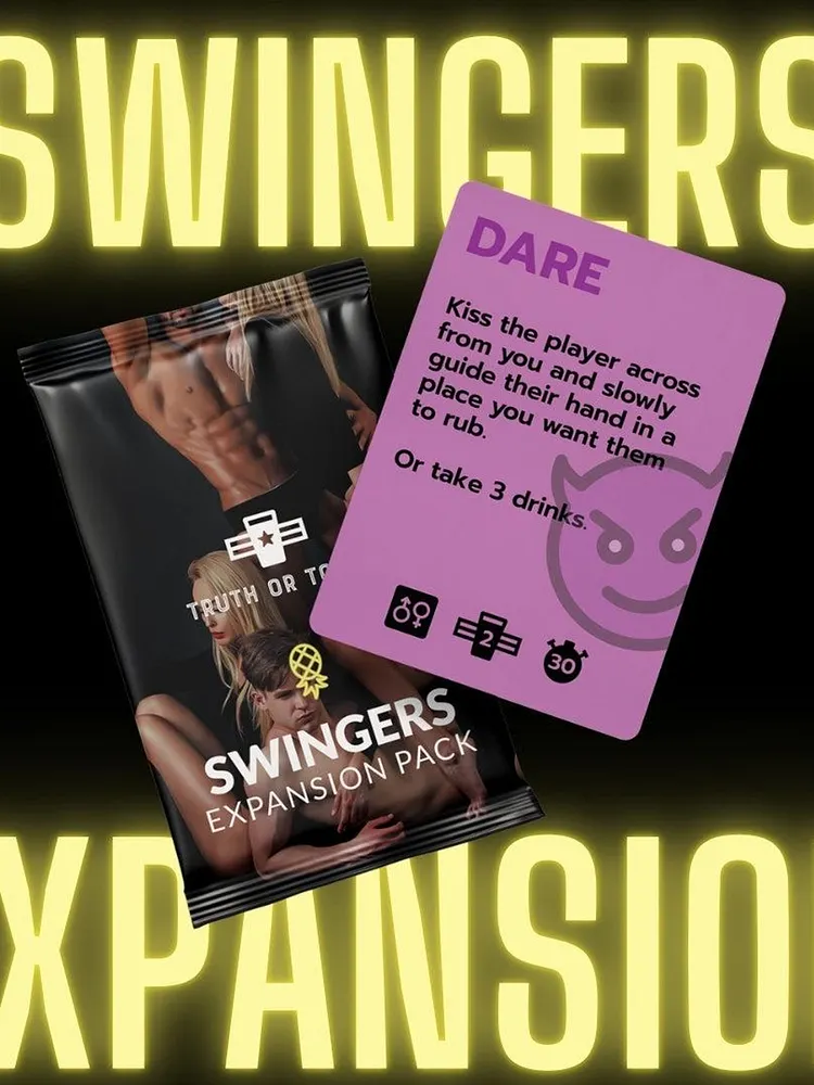 pornhint Pornhint Truth or Toast Swingers Expansion Packs (2025 Edition) drunk desires card game
