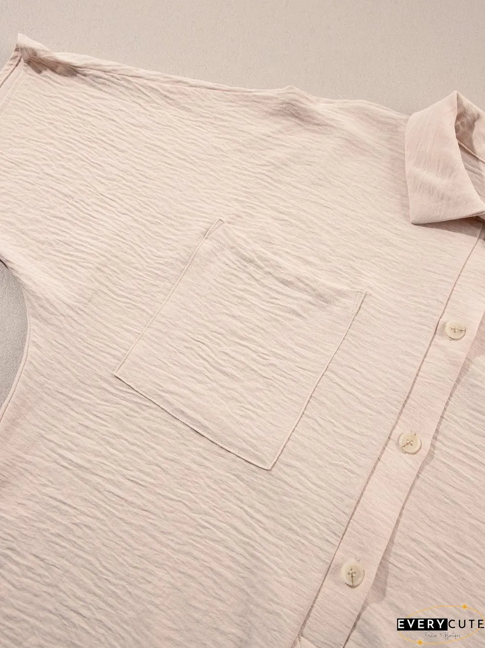 Plus Size Lightweight Button-Down