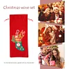 5D DIY Special Shaped Drill Diamond Painting Christmas Sock Wine Bottle Bags Covers Kits