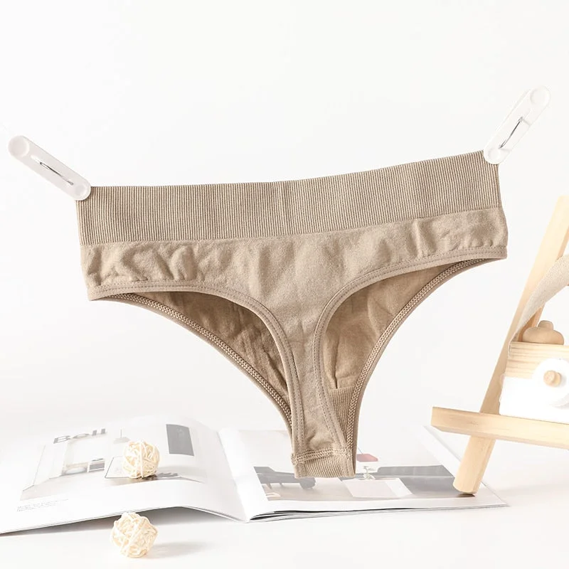 Thongs Women G-String Panties Sexy Lingerie Shapewear Pantys Underpants Female Intimates Seamless Underwear M-XL Design Briefs