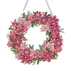 DIY Special Shaped Drills Diamond Painting Flower Wreath Kit