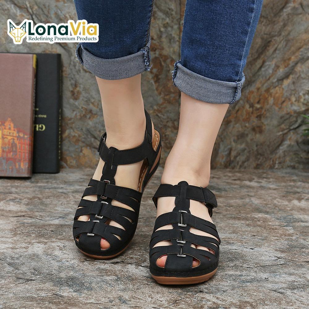 dr care orthopedic round toe sandals