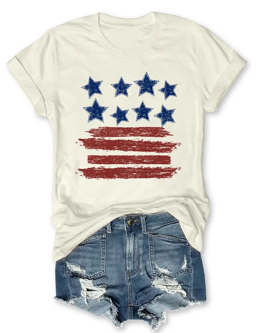Loves Jesus And America Too T-Shirt