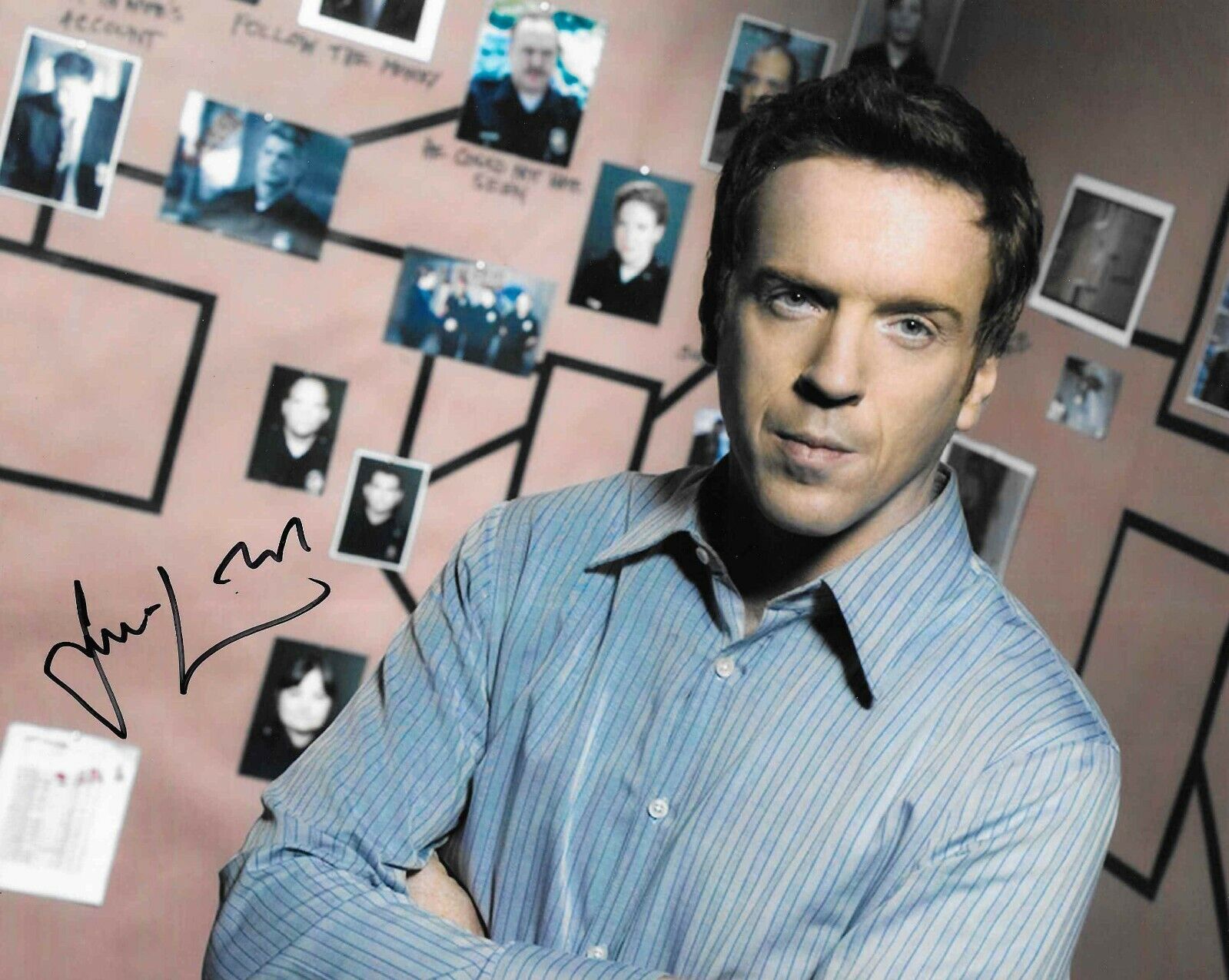 Damian Lewis autograph - signed life Photo Poster painting - Homeland Band of Brothers