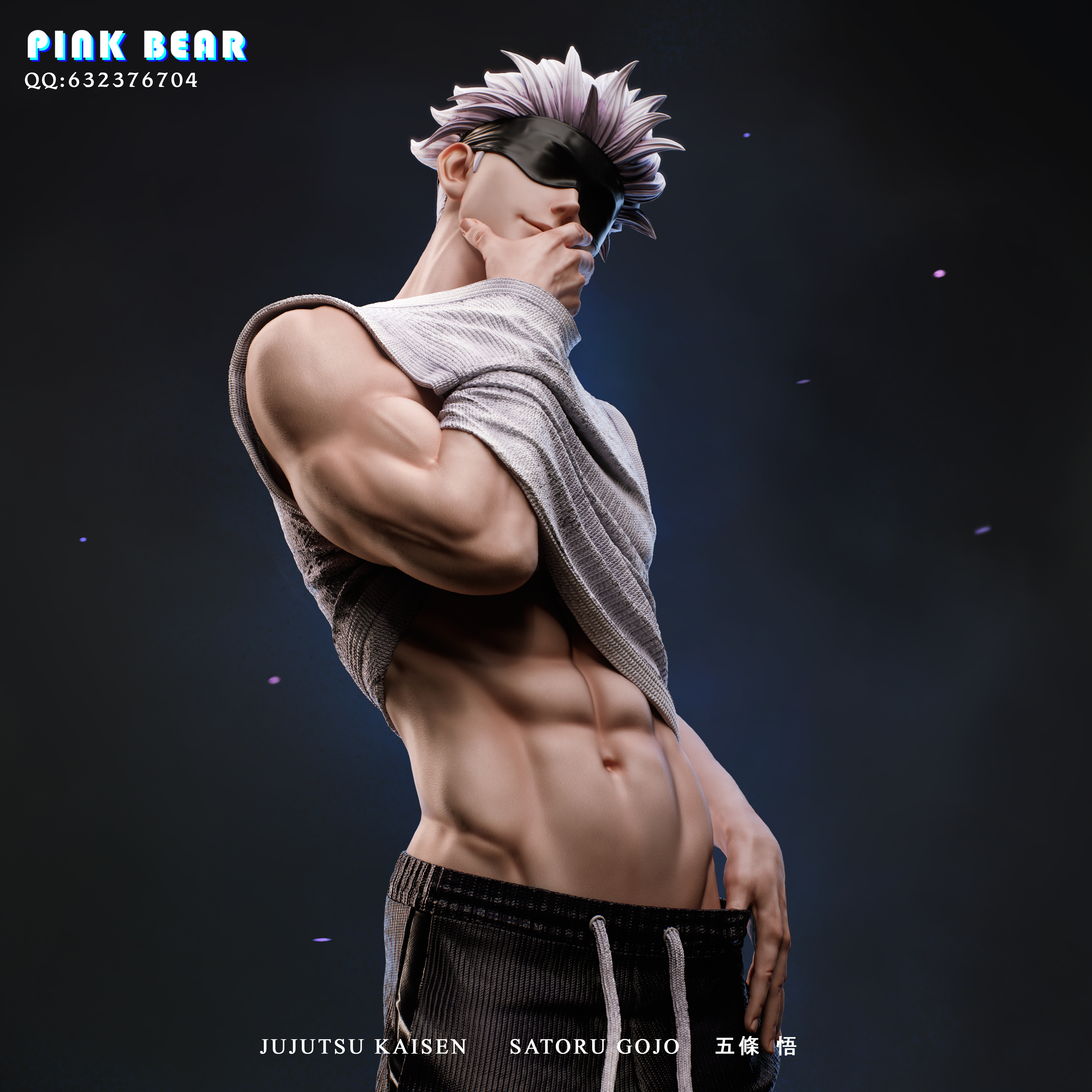 Pink Bear Studio - Jujutsu Kaisen Satoru Gojo Statue(GK) (Adult 18+)-