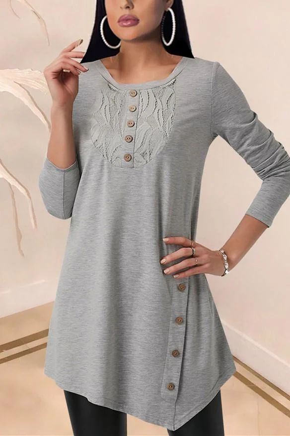 Casual Round Neck T-Shirt