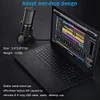 USB Microphone Computer Cardioid Condenser Mic, JOUNIVO PC Laptop Recording Microphone with Mute Button & LED Indicator for Studio Recording Vocals, YouTube, Streaming Broadcast, Podcasting, Skype