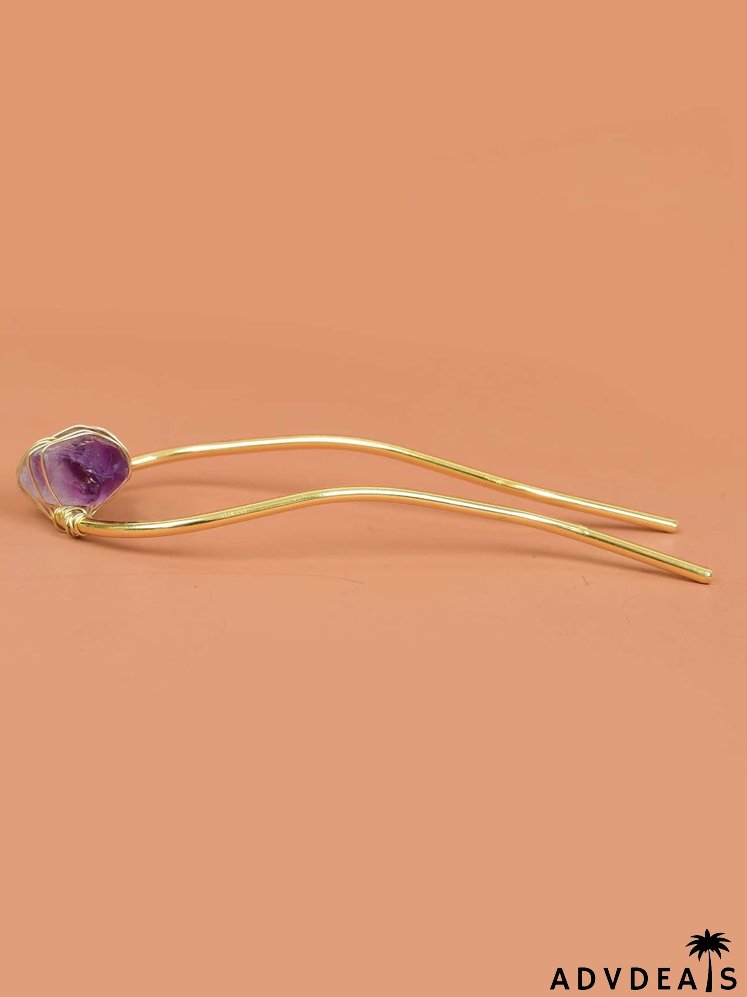 Crystal Decor Hair Pin