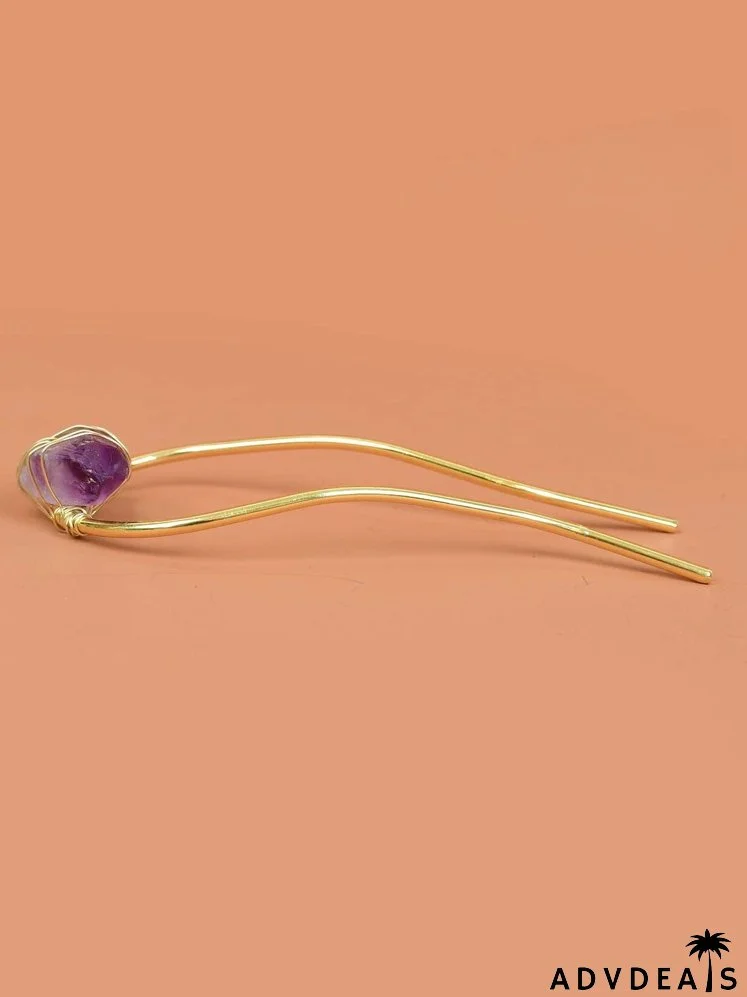 Crystal Decor Hair Pin